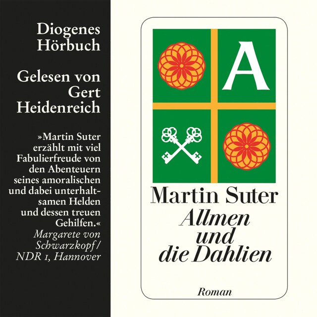 Book cover for Allmen und die Dahlien