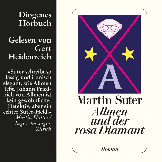 Okładka książki dla Allmen und der rosa Diamant