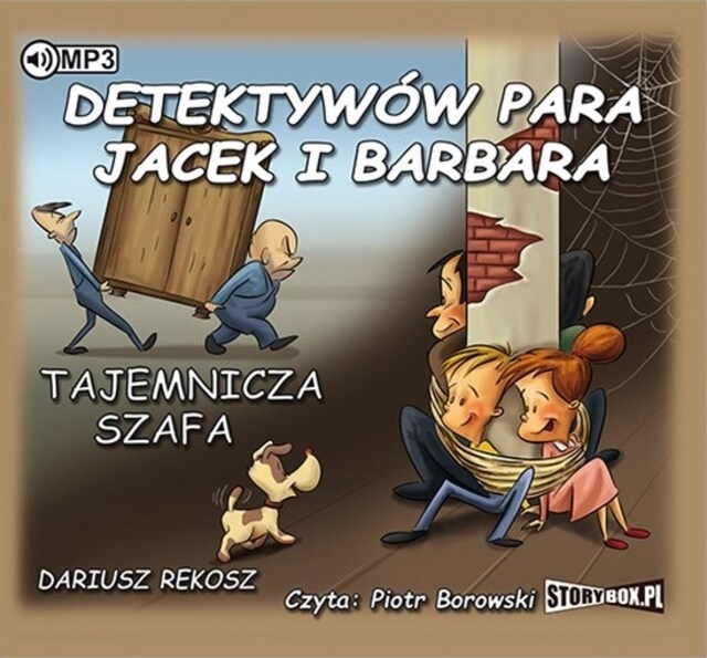 Kirjankansi teokselle Detektywów para - Jacek i Barbara. Tom 1. Tajemnicza szafa.