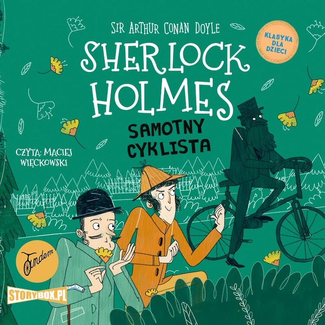 Book cover for Klasyka dla dzieci. Sherlock Holmes. Tom 23. Samotny cyklista
