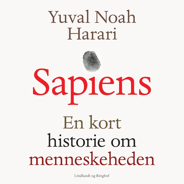Book cover for Sapiens - En kort historie om menneskeheden