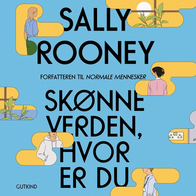 Copertina del libro per Skønne verden, hvor er du