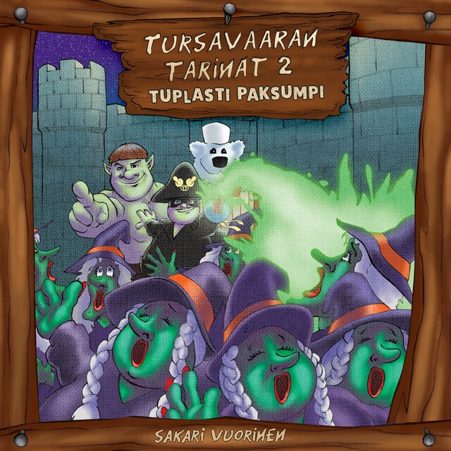 Book cover for Tursavaaran tarinat 2: Tuplasti paksumpi